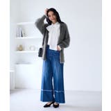 ポップコーンヤーンラメフェザーニットカーディガン/WEB限定FSサイズ | VIS | 詳細画像11