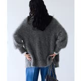 ポップコーンヤーンラメフェザーニットカーディガン/WEB限定FSサイズ | VIS | 詳細画像14