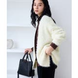 ポップコーンヤーンラメフェザーニットカーディガン/WEB限定FSサイズ | VIS | 詳細画像19