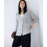 ポップコーンヤーンラメフェザーニットカーディガン/WEB限定FSサイズ | VIS | 詳細画像25