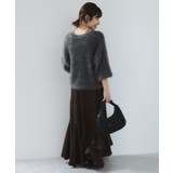 ポップコーンヤーンラメフェザーニットカーディガン/WEB限定FSサイズ | VIS | 詳細画像32