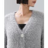 ポップコーンヤーンラメフェザーニットカーディガン/WEB限定FSサイズ | VIS | 詳細画像36