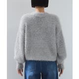 ポップコーンヤーンラメフェザーニットカーディガン/WEB限定FSサイズ | VIS | 詳細画像42