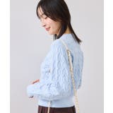 パールケーブルカーディガン | VIS  | 詳細画像24 