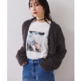 ラビットライクVネックカーディガン/イージーケア・WEB限定カラー | VIS  | 詳細画像15 