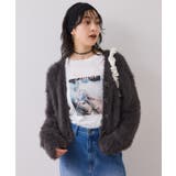 ラビットライクVネックカーディガン/イージーケア・WEB限定カラー | VIS  | 詳細画像16 