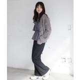 ラビットライクVネックカーディガン/イージーケア・WEB限定カラー | VIS  | 詳細画像2 