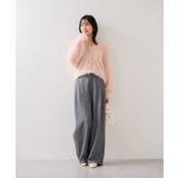 ラビットライクVネックカーディガン/イージーケア・WEB限定カラー | VIS  | 詳細画像21 