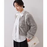 ラビットライクVネックカーディガン/イージーケア・WEB限定カラー | VIS  | 詳細画像29 