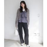 ラビットライクVネックカーディガン/イージーケア・WEB限定カラー | VIS  | 詳細画像3 