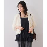 ラビットライクVネックカーディガン/イージーケア・WEB限定カラー | VIS  | 詳細画像9 