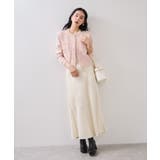 くるみ釦ニットカーディガン | VIS | 詳細画像14