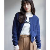 くるみ釦ニットカーディガン | VIS | 詳細画像2