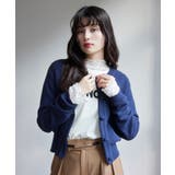 くるみ釦ニットカーディガン | VIS | 詳細画像3