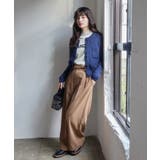 くるみ釦ニットカーディガン | VIS | 詳細画像5