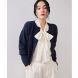 くるみ釦ニットカーディガン | VIS | 詳細画像8