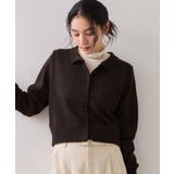 衿ファー取り外しカーディガン | VIS  | 詳細画像20 