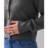 衿ファー取り外しカーディガン | VIS  | 詳細画像36 