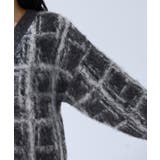 チェックアソートシャギーニットカーディガン/セットアップ対応 | VIS | 詳細画像30