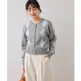 アーガイルカーディガン | VIS | 詳細画像13