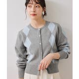 アーガイルカーディガン | VIS | 詳細画像14