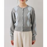 アーガイルカーディガン | VIS | 詳細画像16