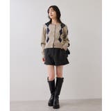 アーガイルカーディガン | VIS | 詳細画像2