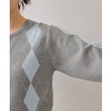 アーガイルカーディガン | VIS | 詳細画像20