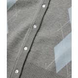 アーガイルカーディガン | VIS | 詳細画像24