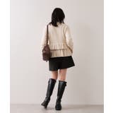 ティアードペプラムニットカーディガン | VIS  | 詳細画像18 