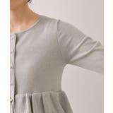 ティアードペプラムニットカーディガン | VIS  | 詳細画像29 