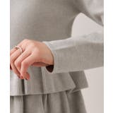 ティアードペプラムニットカーディガン | VIS  | 詳細画像30 