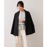 ティアードペプラムニットカーディガン | VIS  | 詳細画像6 