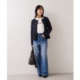 ティアードペプラムニットカーディガン | VIS  | 詳細画像7 