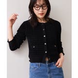 モールベロアケーブルカーディガントップス/イージーケア | VIS | 詳細画像11