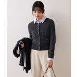 モールベロアケーブルカーディガントップス/イージーケア | VIS | 詳細画像14