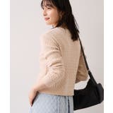 モールベロアケーブルカーディガントップス/イージーケア | VIS | 詳細画像3