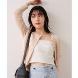 モールベロアケーブルカーディガントップス/イージーケア | VIS | 詳細画像5