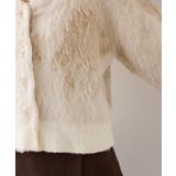 アート柄ジャガード起毛ニットカーディガン/イージーケア | VIS  | 詳細画像19 