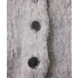 アート柄ジャガード起毛ニットカーディガン/イージーケア | VIS  | 詳細画像22 