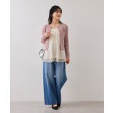 ケーブルコンパクトカーディガン | VIS  | 詳細画像11 