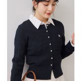 ケーブルコンパクトカーディガン | VIS  | 詳細画像22 