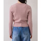 ケーブルコンパクトカーディガン | VIS  | 詳細画像29 