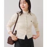 ケーブルコンパクトカーディガン | VIS  | 詳細画像4 