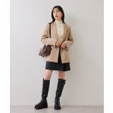 ケーブルコンパクトカーディガン | VIS  | 詳細画像6 