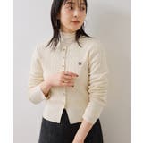 ケーブルコンパクトカーディガン | VIS  | 詳細画像7 