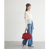 【前後2WAY】カットジャガードカーディガン【洗える】 | VIS  | 詳細画像3 