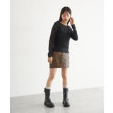 【前後2WAY】カットジャガードカーディガン【洗える】 | VIS  | 詳細画像4 