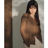 レースポロ襟カーディガン | VIS | 詳細画像5