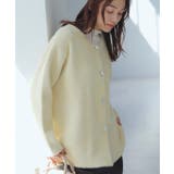 接結メタルボタンミニフェザーニットコート | VIS | 詳細画像11